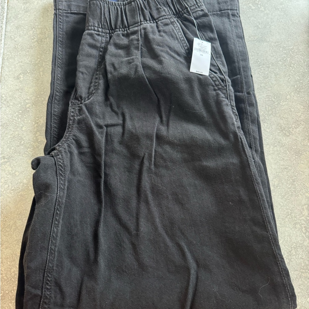 GAP Black Ultrasoft Easy Baggy Jeans
